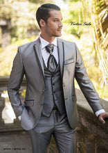 Load image into Gallery viewer, 2017 Tailcoat Morning Style Mens Wedding Suits Navy Blue Groom Tuxedos Wedding Tuxedos Groomsmen Suit 3 Piece Best Men Suit