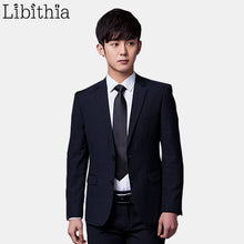 Load image into Gallery viewer, (Jacket+Pant+Tie) Men Formal Suits Luxury Wedding Suit Male Blazers Slim Fit Suits For Men Grey Black Party Classic Menswear