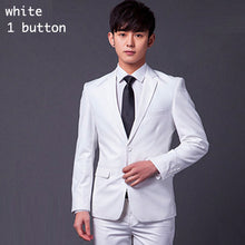 Load image into Gallery viewer, (Jacket+Pant+Tie) Men Formal Suits Luxury Wedding Suit Male Blazers Slim Fit Suits For Men Grey Black Party Classic Menswear