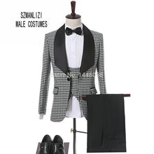 Load image into Gallery viewer, 2017 Tailcoat Morning Style Mens Wedding Suits Navy Blue Groom Tuxedos Wedding Tuxedos Groomsmen Suit 3 Piece Best Men Suit