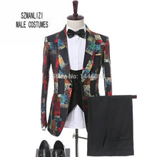 Load image into Gallery viewer, 2017 Tailcoat Morning Style Mens Wedding Suits Navy Blue Groom Tuxedos Wedding Tuxedos Groomsmen Suit 3 Piece Best Men Suit